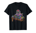 Dj Raccoon Melt Wax 90S Vinyl Record T-Shirt - Graphic Print for Adults - T-Shirt, Sweatshirt, Hoodie