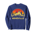 Asheville North Carolina Nc Mountains Sweatshirt - Trendy Graphic Unisex - T-Shirt, Sweatshirt, Hoodie
