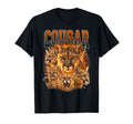 Cougar Mountain Lion 90S Bootleg T-Shirt - Novelty Apparel Unisex - T-Shirt, Sweatshirt, Hoodie