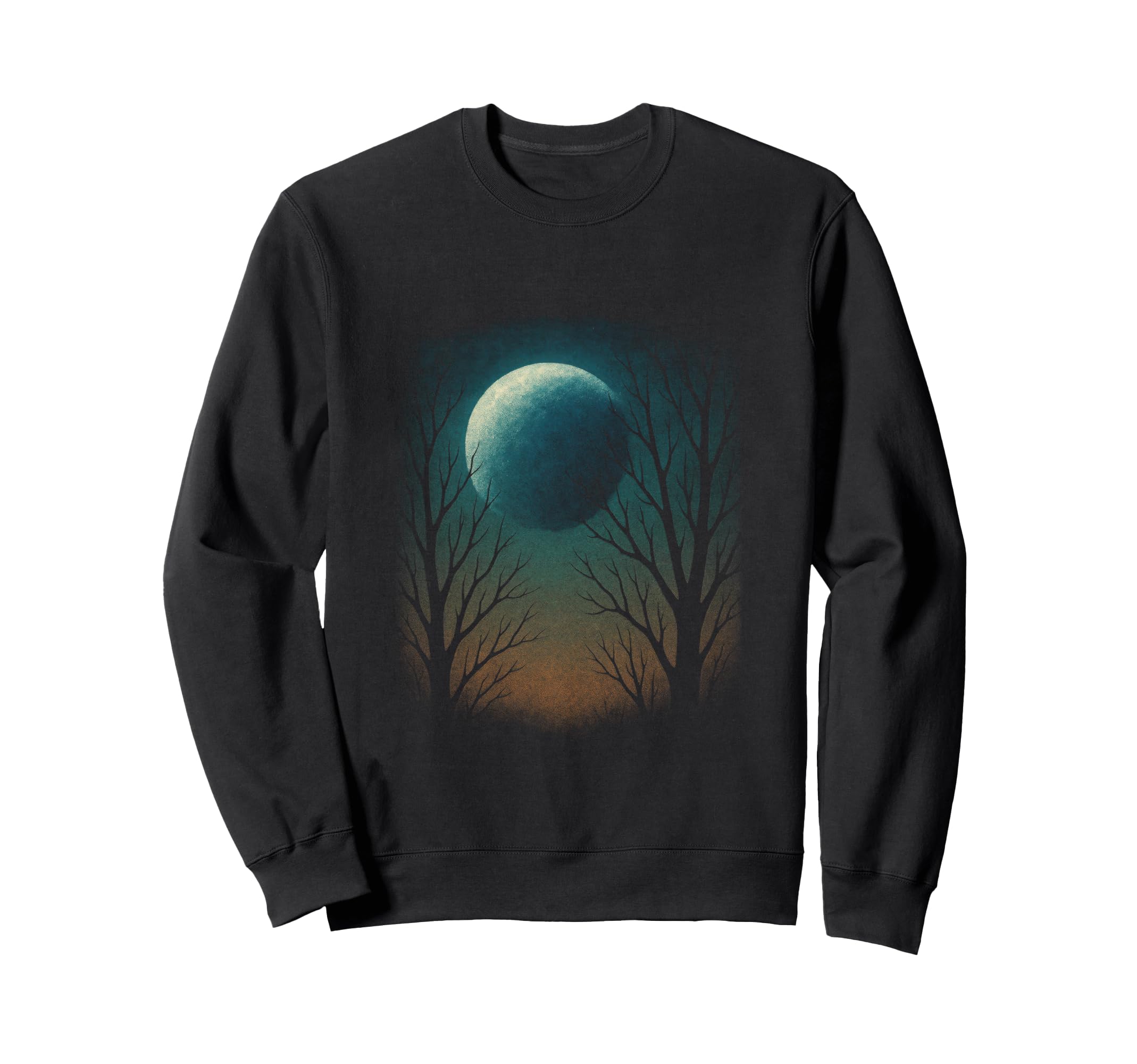 Forest Abstract Landscape Sweatshirt - Unique Graphic Men Women - T-Shirt, Sweatshirt, Hoodie