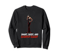 Pin Up Smart Sassy And Slightly Sweatshirt - Fun Novelty Design for Adults - T-Shirt, Sweatshirt, Hoodie