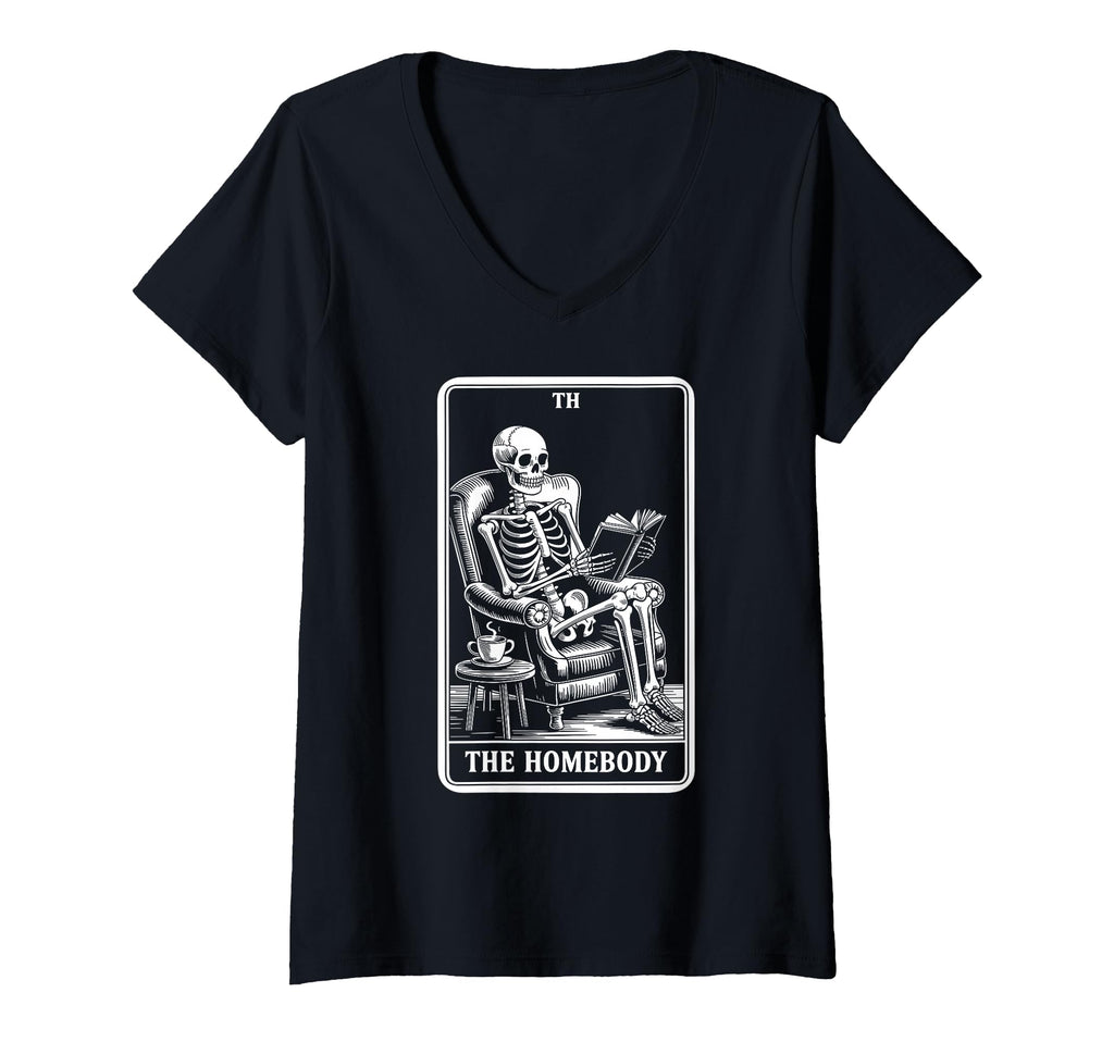 Womens Homebody Tarot Indoorsy T-Shirt - Streetwear Style Men Women - T-Shirt, Sweatshirt, Hoodie
