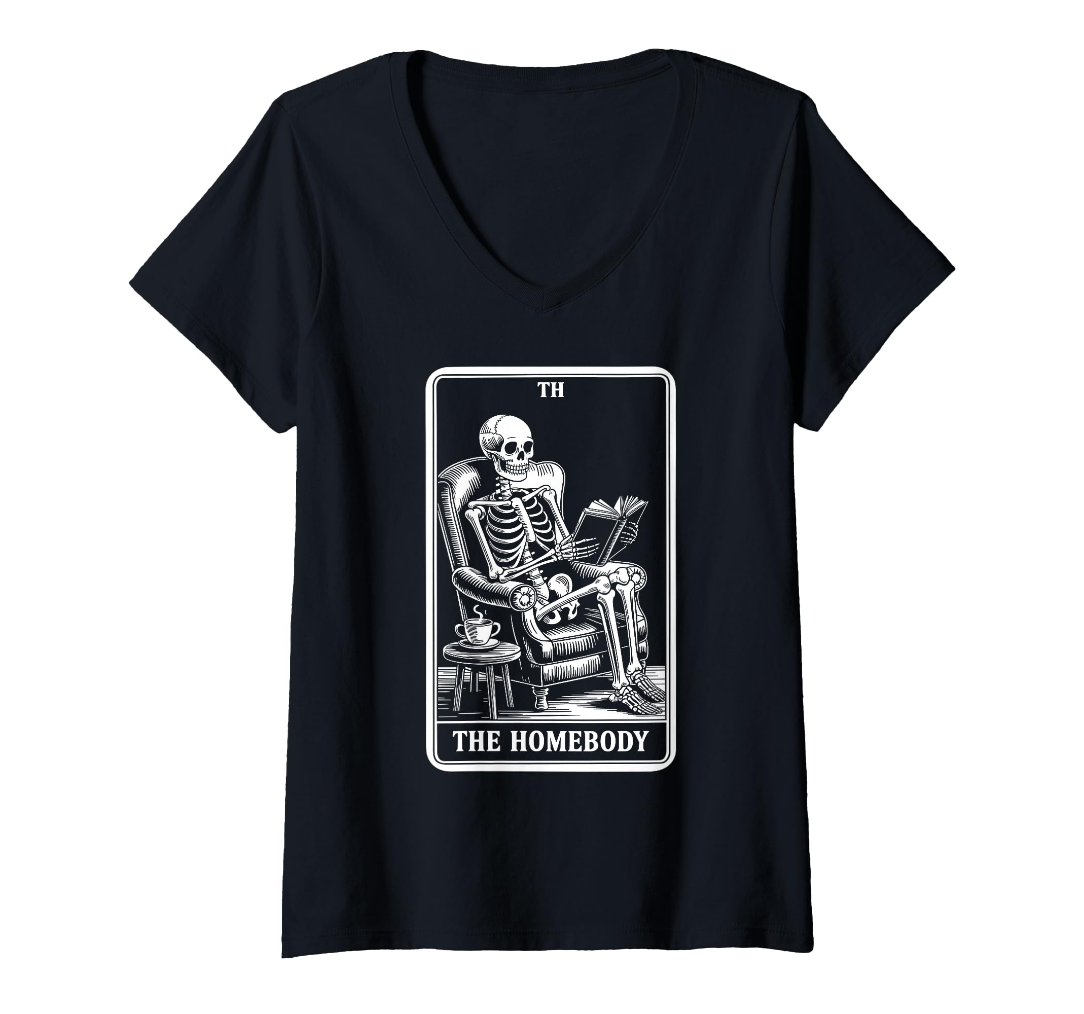 Womens Homebody Tarot Indoorsy T-Shirt - Streetwear Style Men Women - T-Shirt, Sweatshirt, Hoodie