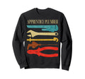 Apprentice Plumber Tools Pipefitter Sweatshirt - Trendy Graphic Unisex - T-Shirt, Sweatshirt, Hoodie