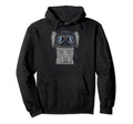 Xoloitzcuintli Wearing Motorcycle Hoodie - Streetwear Style Men Women - T-Shirt, Sweatshirt, Hoodie
