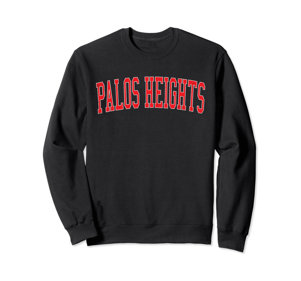 Palos Heights Il Distressed Sweatshirt - Casual Everyday Wear Men Women - T-Shirt, Sweatshirt, Hoodie