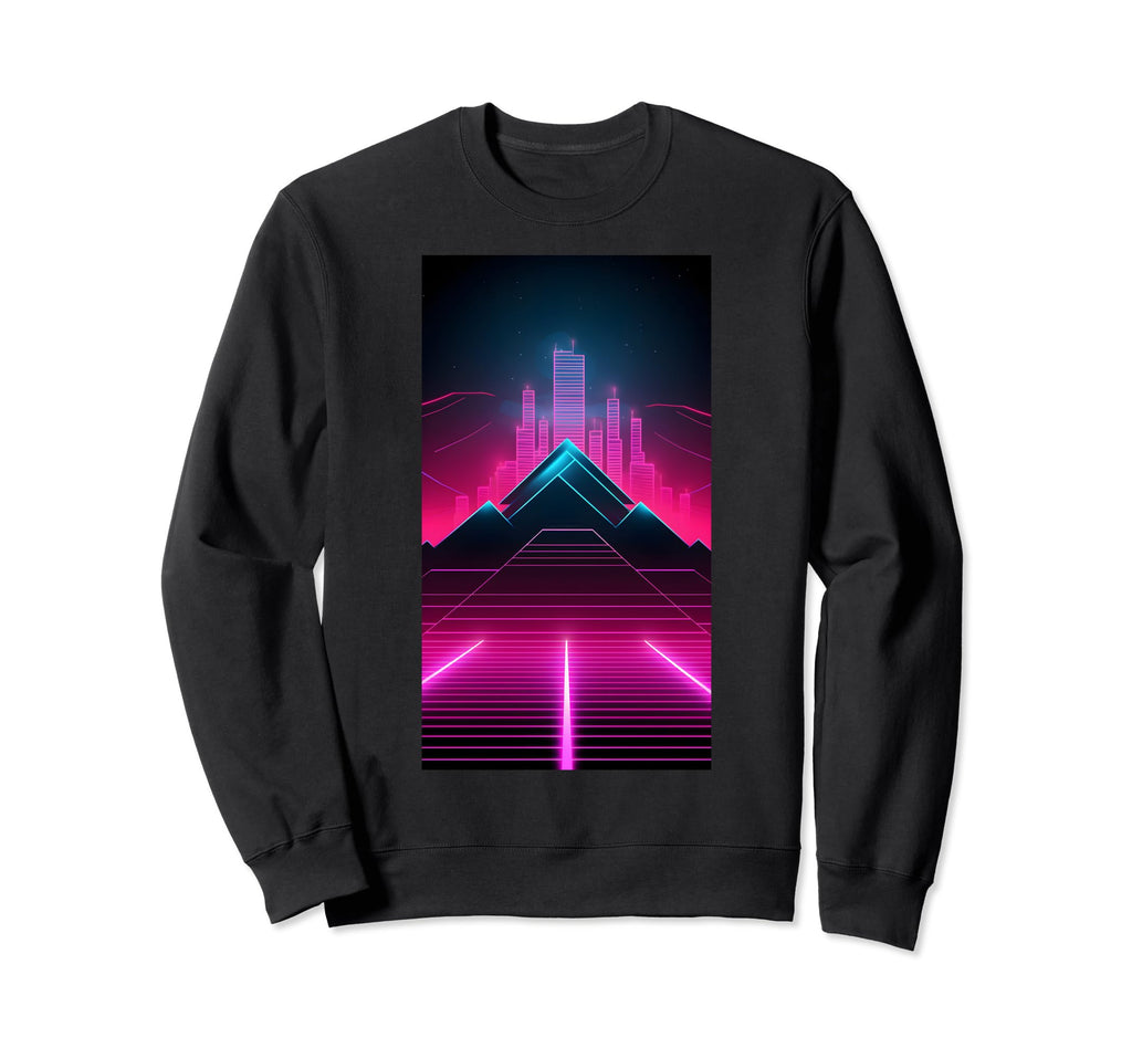 Retrowave 80S Vaporwave Synthwave Sweatshirt - Streetwear Style Men Women - T-Shirt, Sweatshirt, Hoodie