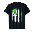 Mental Health Awareness Green Ribbon T-Shirt - Novelty Apparel Men Women - T-Shirt, Sweatshirt, Hoodie