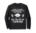 Overthinker Funny Brain I Used To Think T-Shirt - Graphic Print Men Women - T-Shirt, Sweatshirt, Hoodie