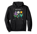 Botanical Foxglove Daisy Tulip Hoodie - Novelty Apparel for Adults - T-Shirt, Sweatshirt, Hoodie