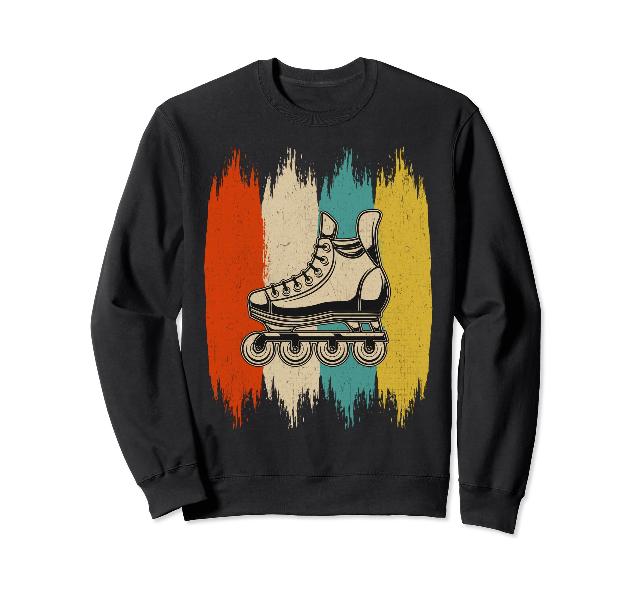 Sports Roller Skating Skater Sweatshirt - Unique Graphic for Adults - T-Shirt, Sweatshirt, Hoodie