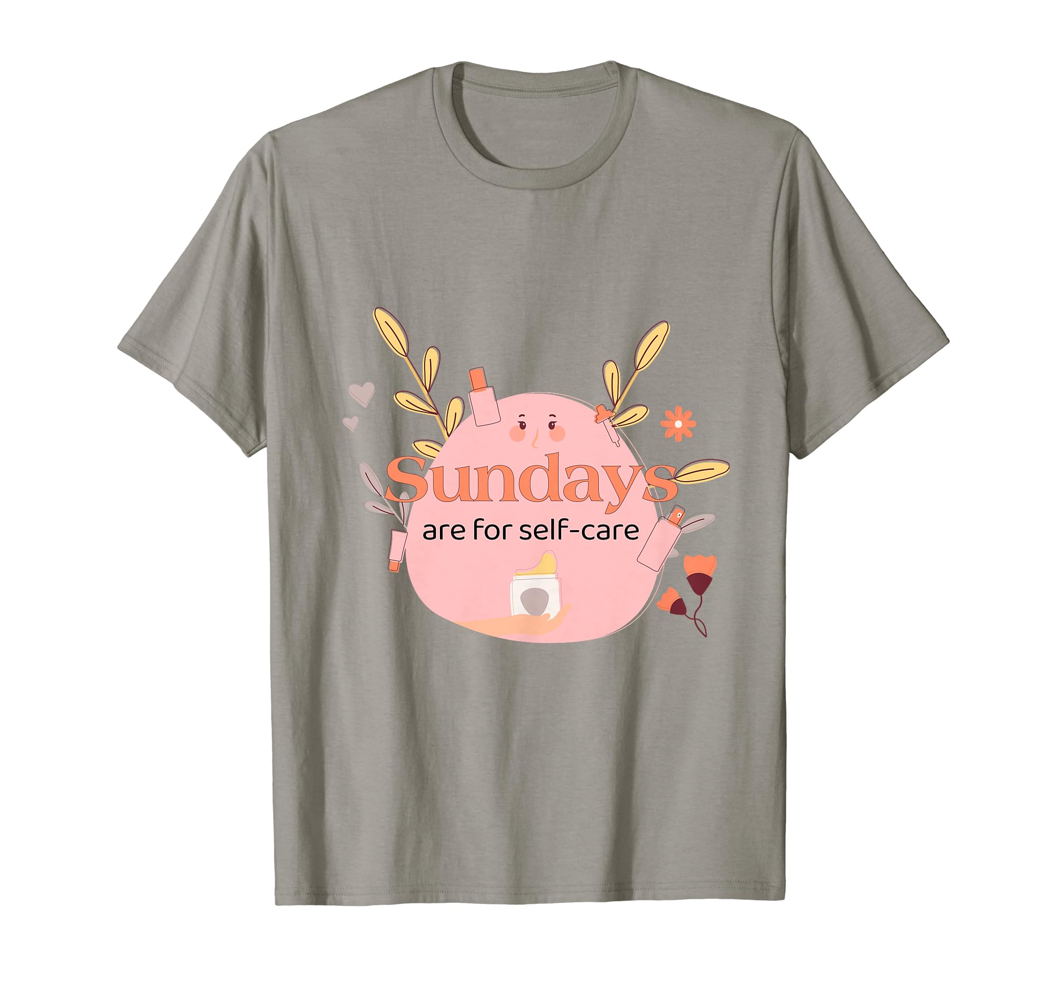 Sundays Are Self Care T-Shirt - Trendy Graphic Unisex - T-Shirt, Sweatshirt, Hoodie