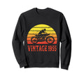 1955 Birthday Racer Motorcycle Biker Sweatshirt - Novelty Apparel Men Women - T-Shirt, Sweatshirt, Hoodie