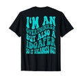 Im Overthinker But Also Idgafer So T-Shirt - Fun Novelty Design for Adults - T-Shirt, Sweatshirt, Hoodie