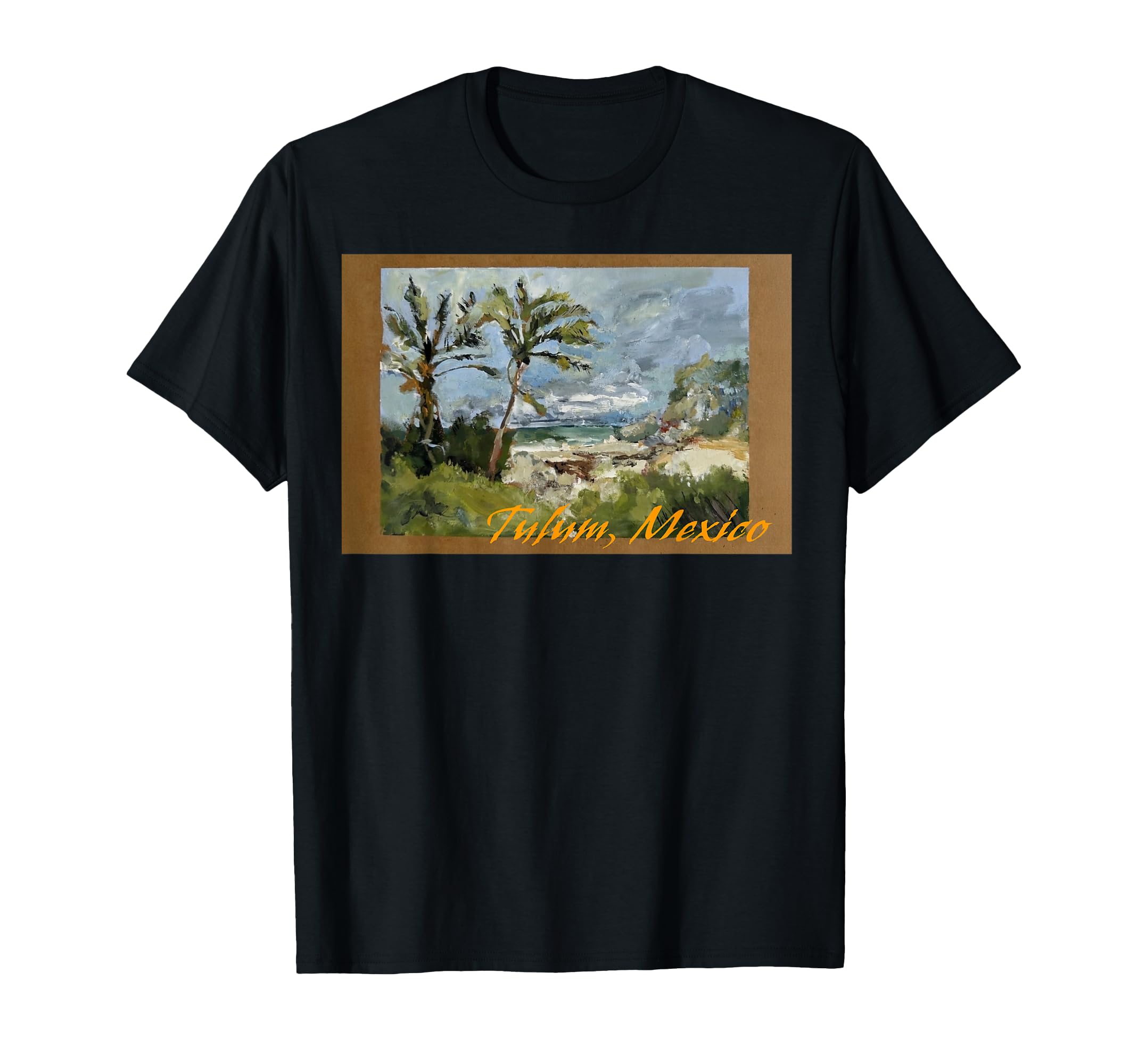 Postcard Tulum Mexico Travel Souvenir T-Shirt - Unique Graphic for Adults - T-Shirt, Sweatshirt, Hoodie