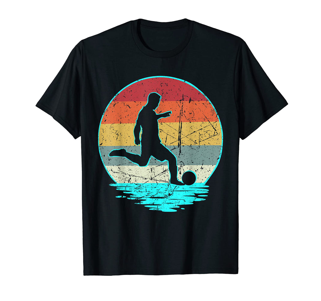 Soccer Soccer Player 70S 80S Sunset T-Shirt - Trendy Graphic for Adults - T-Shirt, Sweatshirt, Hoodie