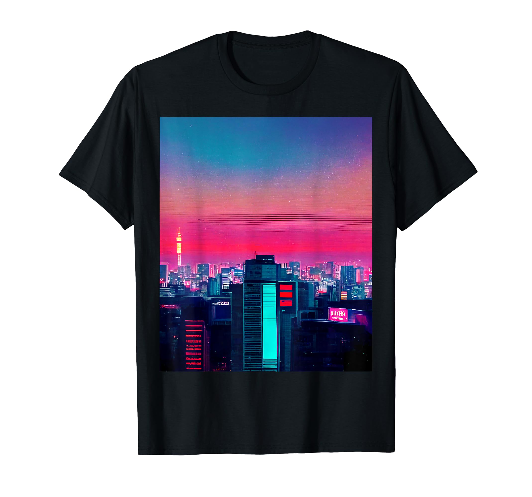 Japanese Vaporwave Asian Inspired 80S T-Shirt - Unique Graphic Men Women - T-Shirt, Sweatshirt, Hoodie