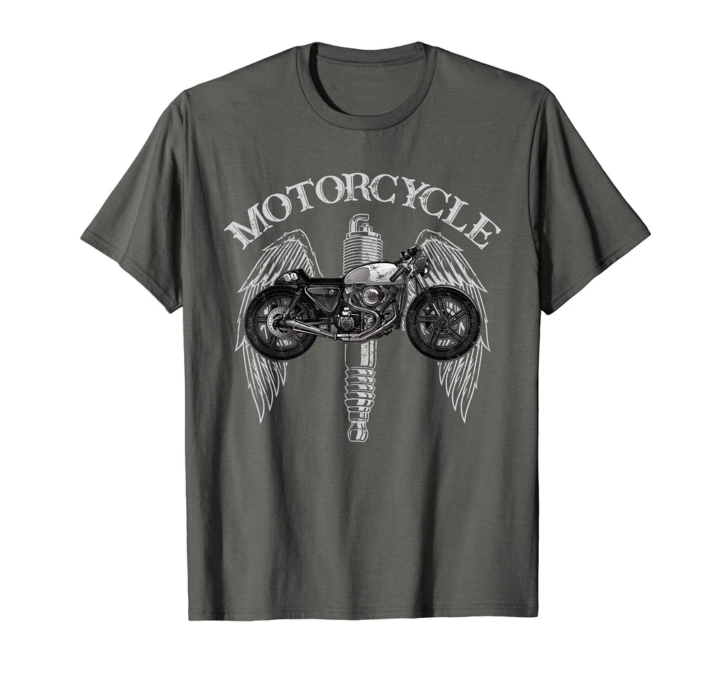 Cafe Racer Motorcycle Motorbike Gift T-Shirt - Trendy Graphic Unisex - T-Shirt, Sweatshirt, Hoodie