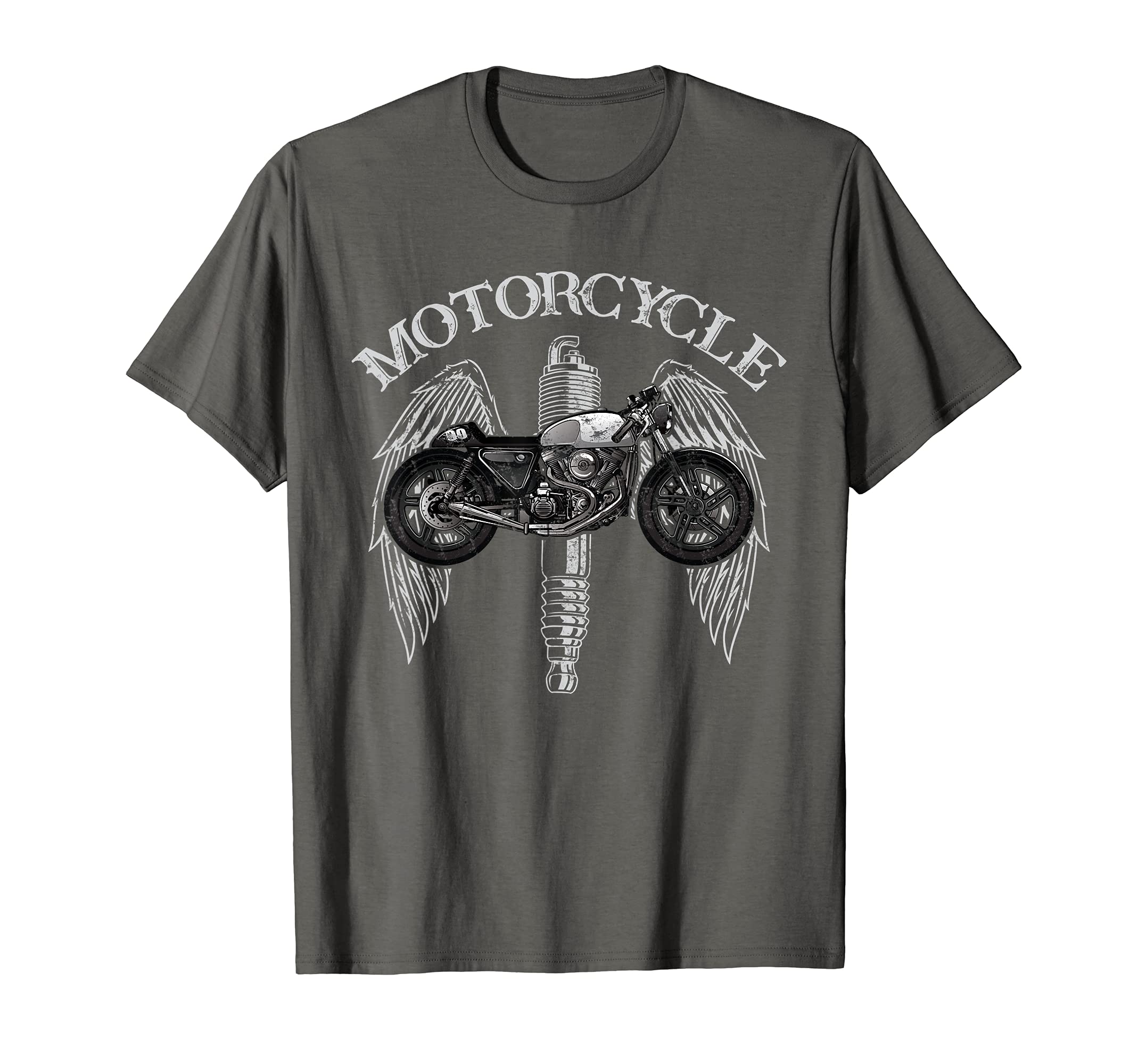 Cafe Racer Motorcycle Motorbike Gift T-Shirt - Trendy Graphic Unisex - T-Shirt, Sweatshirt, Hoodie