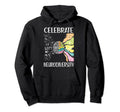 Celebrate Neurodiversity Autism Hoodie - Custom Art Print for Adults - T-Shirt, Sweatshirt, Hoodie