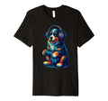 Bernese Mountain Dog Gamer Gaming Dog Lover T-Shirt - Graphic Print Unisex - T-Shirt, Sweatshirt, Hoodie