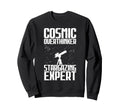 Cosmic Overthinker Stargazing Sweatshirt - Streetwear Style Men Women - T-Shirt, Sweatshirt, Hoodie