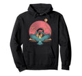 Vinyl Record Player Music Mountains Trees Hoodie - Streetwear Style Unisex - T-Shirt, Sweatshirt, Hoodie