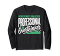 Funny College Graduate Overthinker T-Shirt - Custom Art Print for Adults - T-Shirt, Sweatshirt, Hoodie