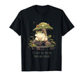 Whimsical Frog Sitting Mushroom T-Shirt - Aesthetic Graphic Men Women - T-Shirt, Sweatshirt, Hoodie