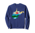 West Virginia Pride Outdoors Nature Sweatshirt - Trendy Graphic Men Women - T-Shirt, Sweatshirt, Hoodie