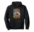Crazy Appaloosa Lady Horse Lover Hoodie - Streetwear Style for Adults - T-Shirt, Sweatshirt, Hoodie