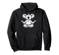 Meditation Koala Yoga Pose Relaxing Hoodie - Unique Graphic for Adults - T-Shirt, Sweatshirt, Hoodie