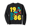 1986 Roller Rink 80S Night Sweatshirt - Fun Novelty Design Unisex - T-Shirt, Sweatshirt, Hoodie