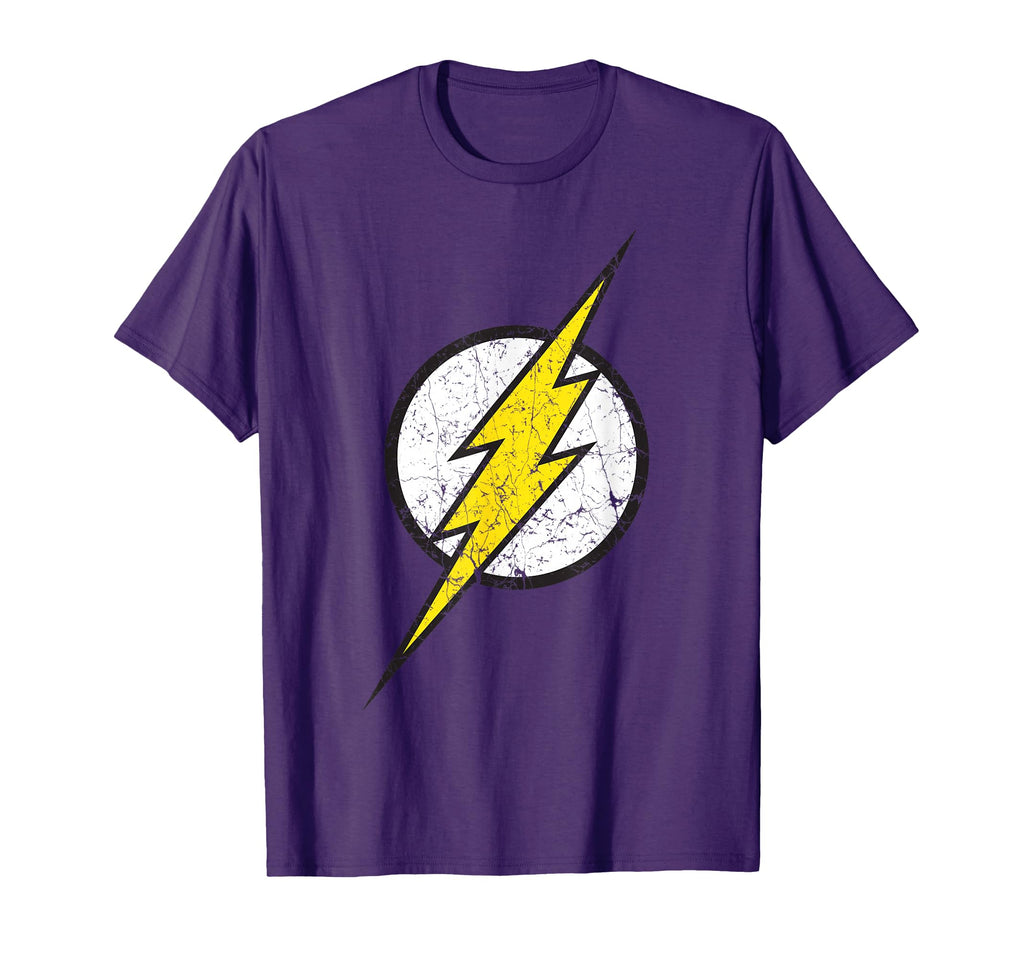 Dc Flash Logo Modern Distressed T-Shirt - Streetwear Style for Adults - T-Shirt, Sweatshirt, Hoodie