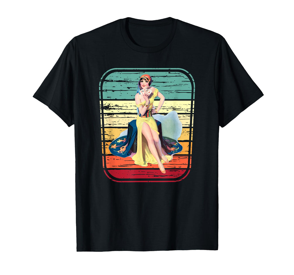 Pin Up Pin Up Gypsy Fortune Teller T-Shirt - Novelty Apparel for Adults - T-Shirt, Sweatshirt, Hoodie