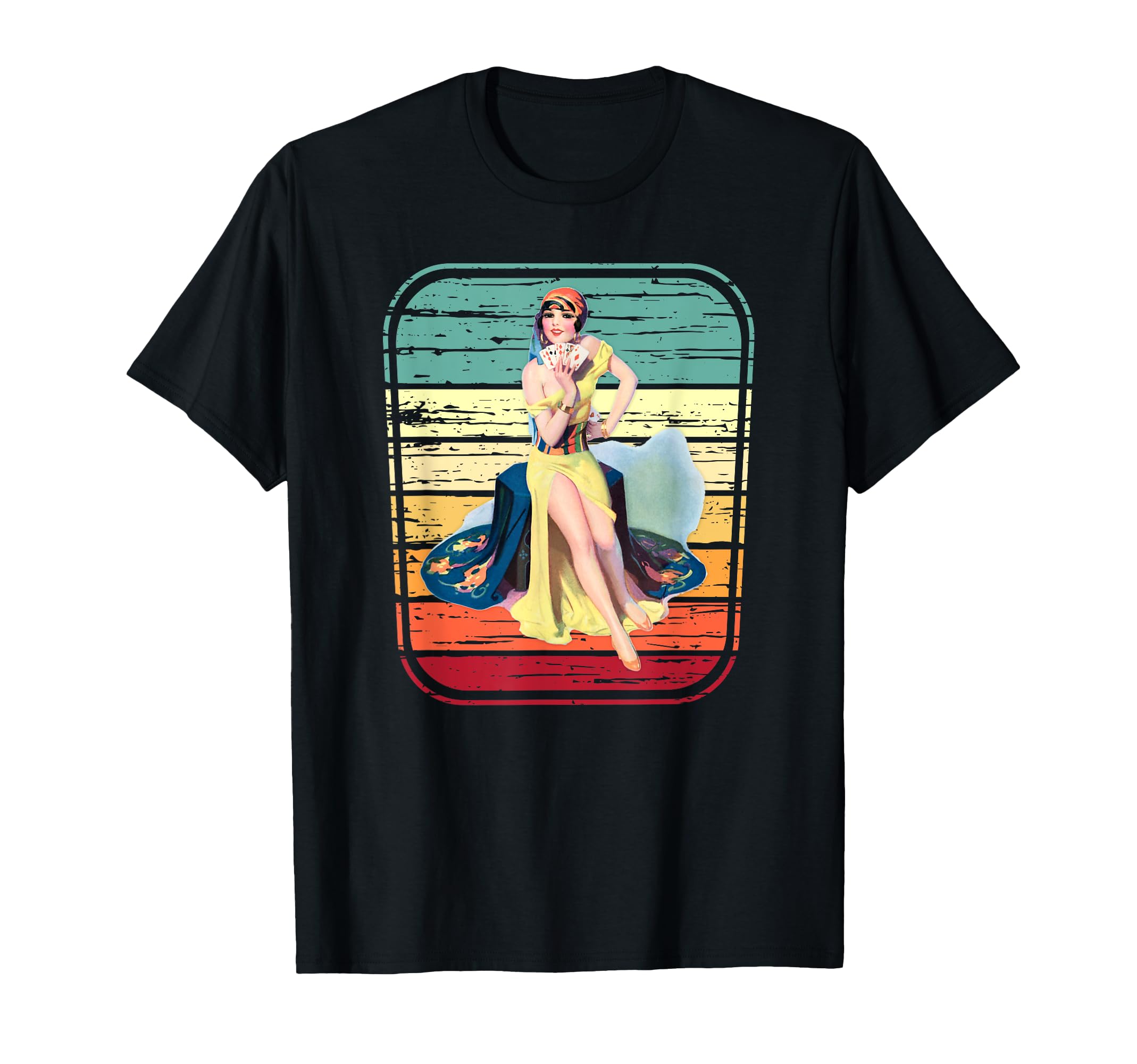 Pin Up Pin Up Gypsy Fortune Teller T-Shirt - Novelty Apparel for Adults - T-Shirt, Sweatshirt, Hoodie