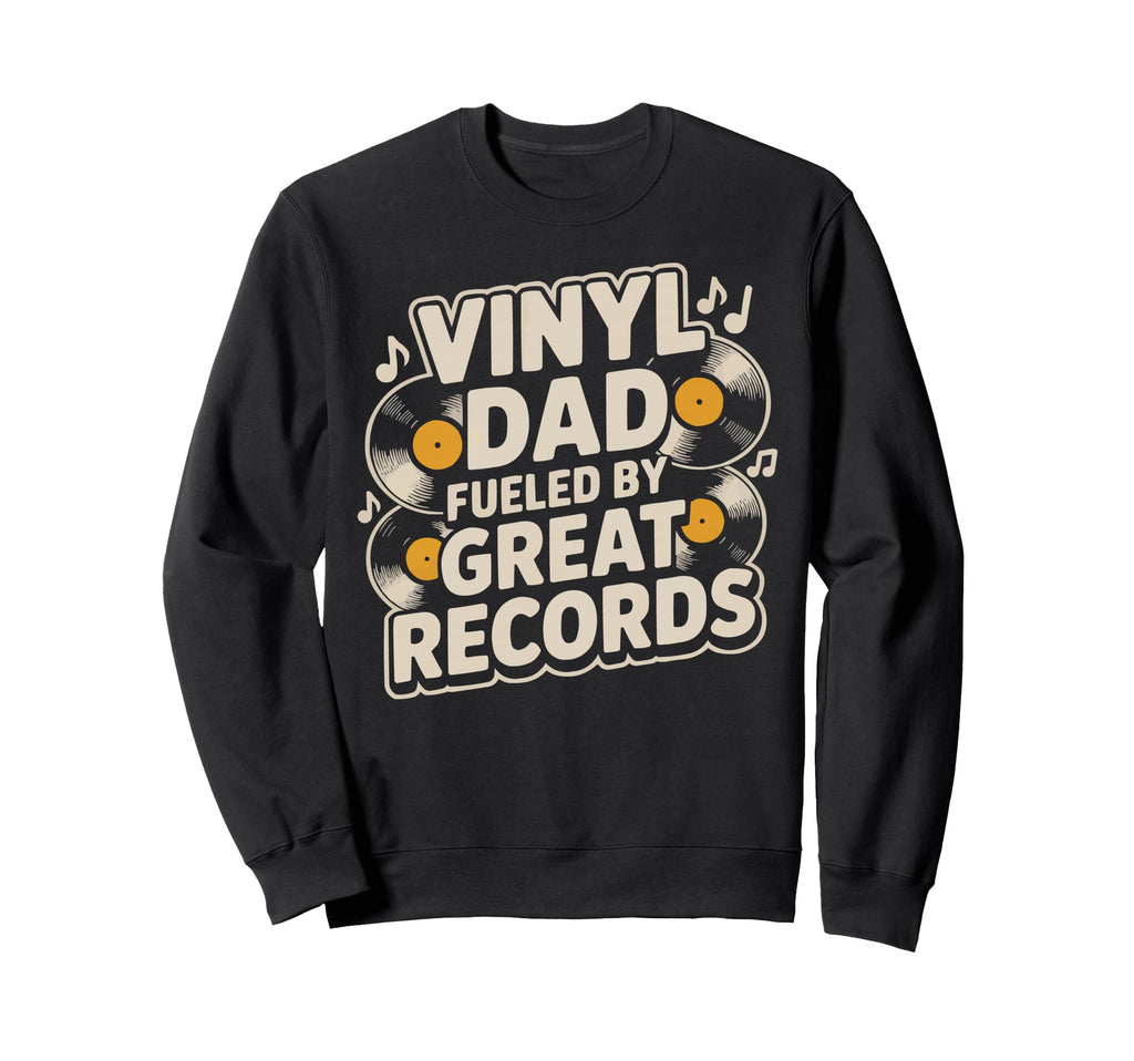 Vinyl Record Player Vinyl Collector Sweatshirt - Graphic Print for Adults - T-Shirt, Sweatshirt, Hoodie
