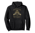 Antisocial Butterfly Housefly Introvert Hoodie - Graphic Print Men Women - T-Shirt, Sweatshirt, Hoodie