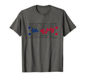 Fourth July Typography Word T-Shirt - Minimalist Print for Adults - T-Shirt, Sweatshirt, Hoodie