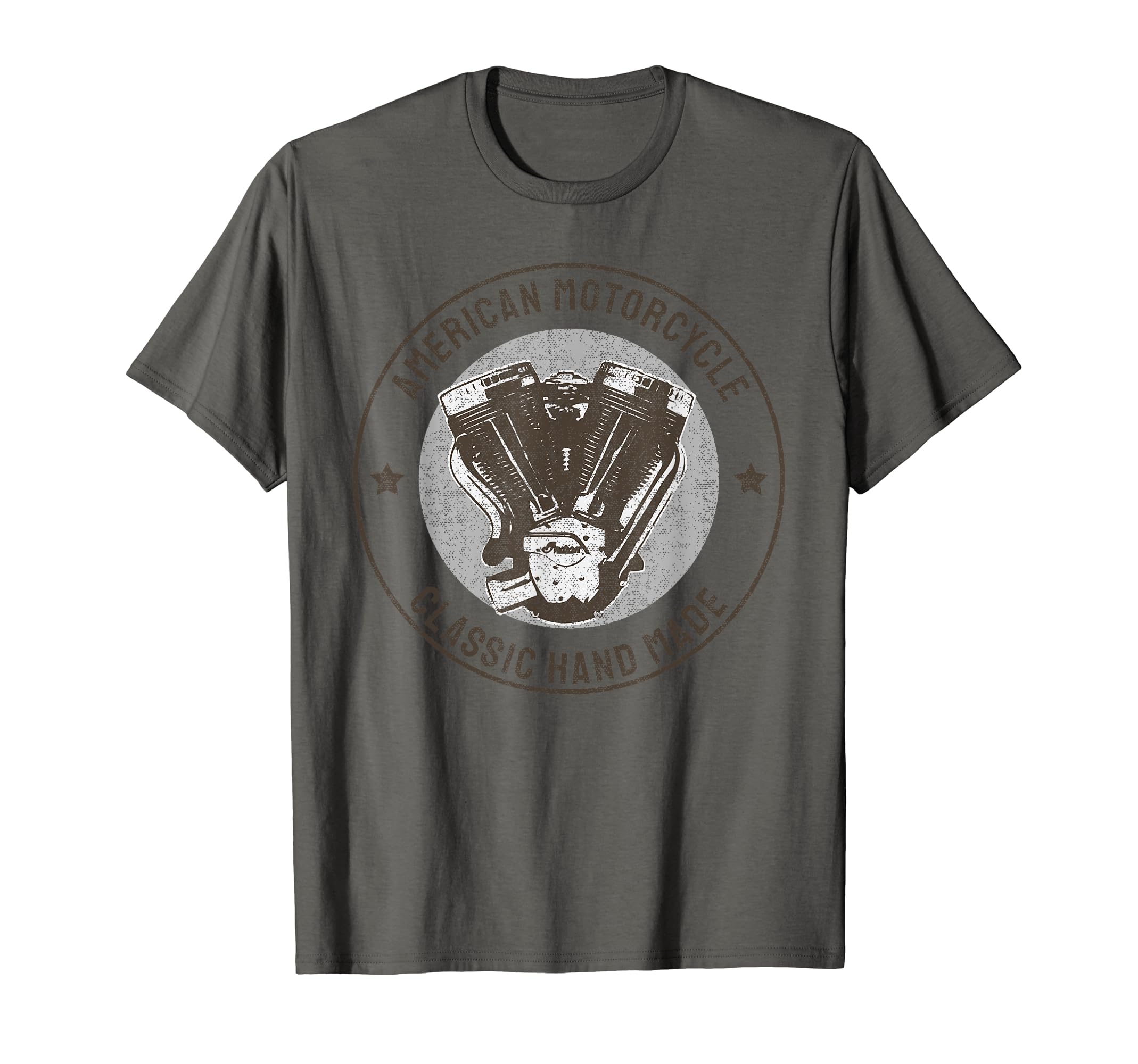 American Motorcycle Biker Distress T-Shirt - Aesthetic Graphic Men Women - T-Shirt, Sweatshirt, Hoodie