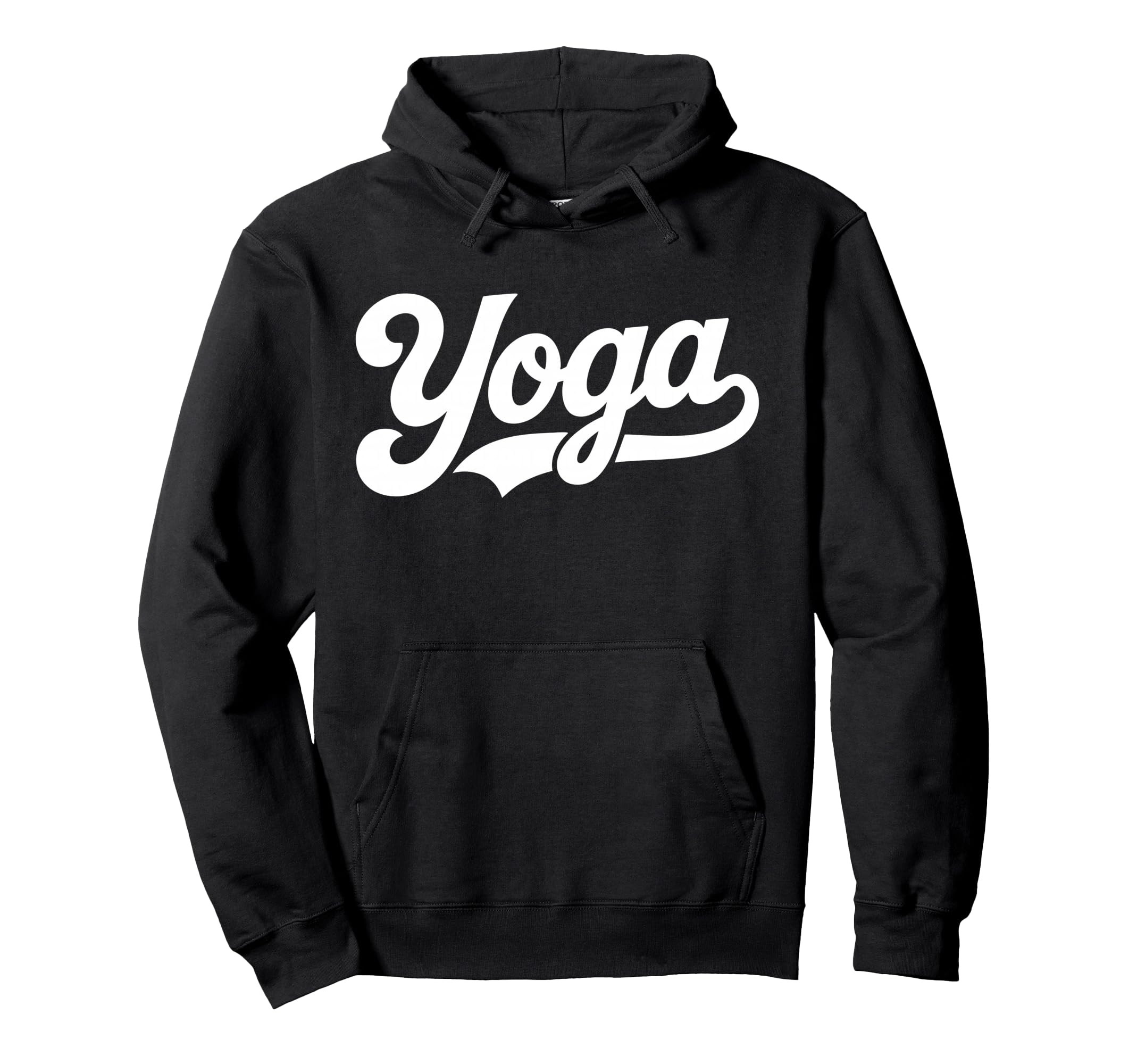 That Says Yoga Yoga Script Hoodie - Casual Everyday Wear for Adults - T-Shirt, Sweatshirt, Hoodie