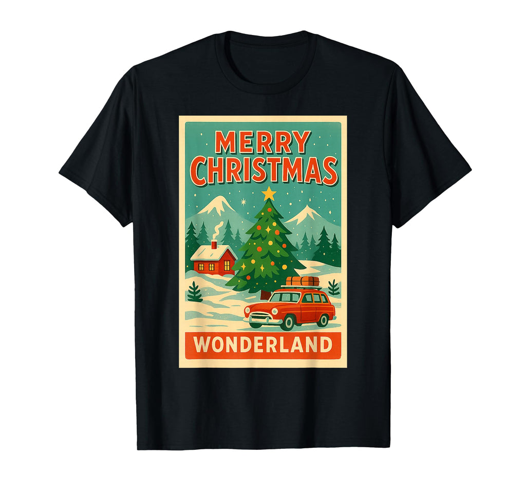Travel Postcard Wonderland T-Shirt - Casual Everyday Wear for Adults - T-Shirt, Sweatshirt, Hoodie