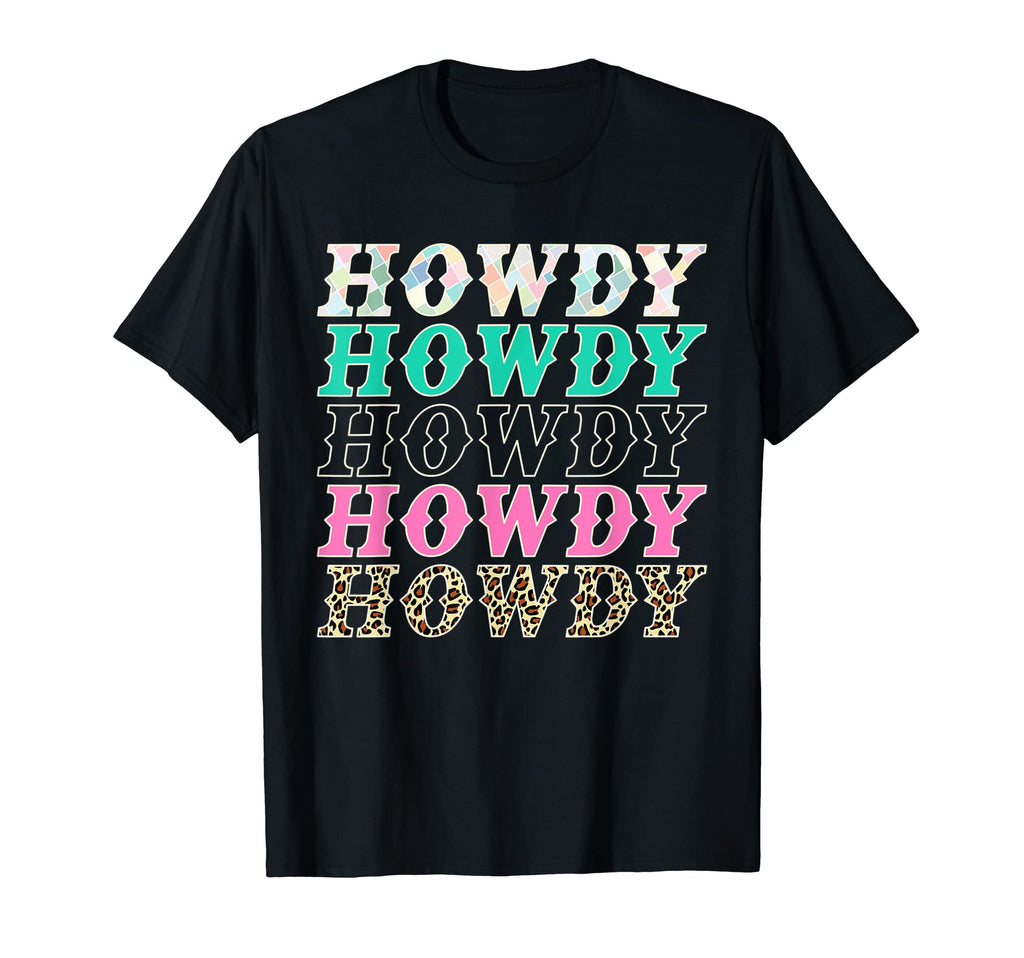 Cowboy Howdy Cowgirl Southern Western T-Shirt - Graphic Print Unisex - T-Shirt, Sweatshirt, Hoodie