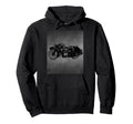 Motorcycle Drawing Hoodie - Aesthetic Graphic Unisex - T-Shirt, Sweatshirt, Hoodie