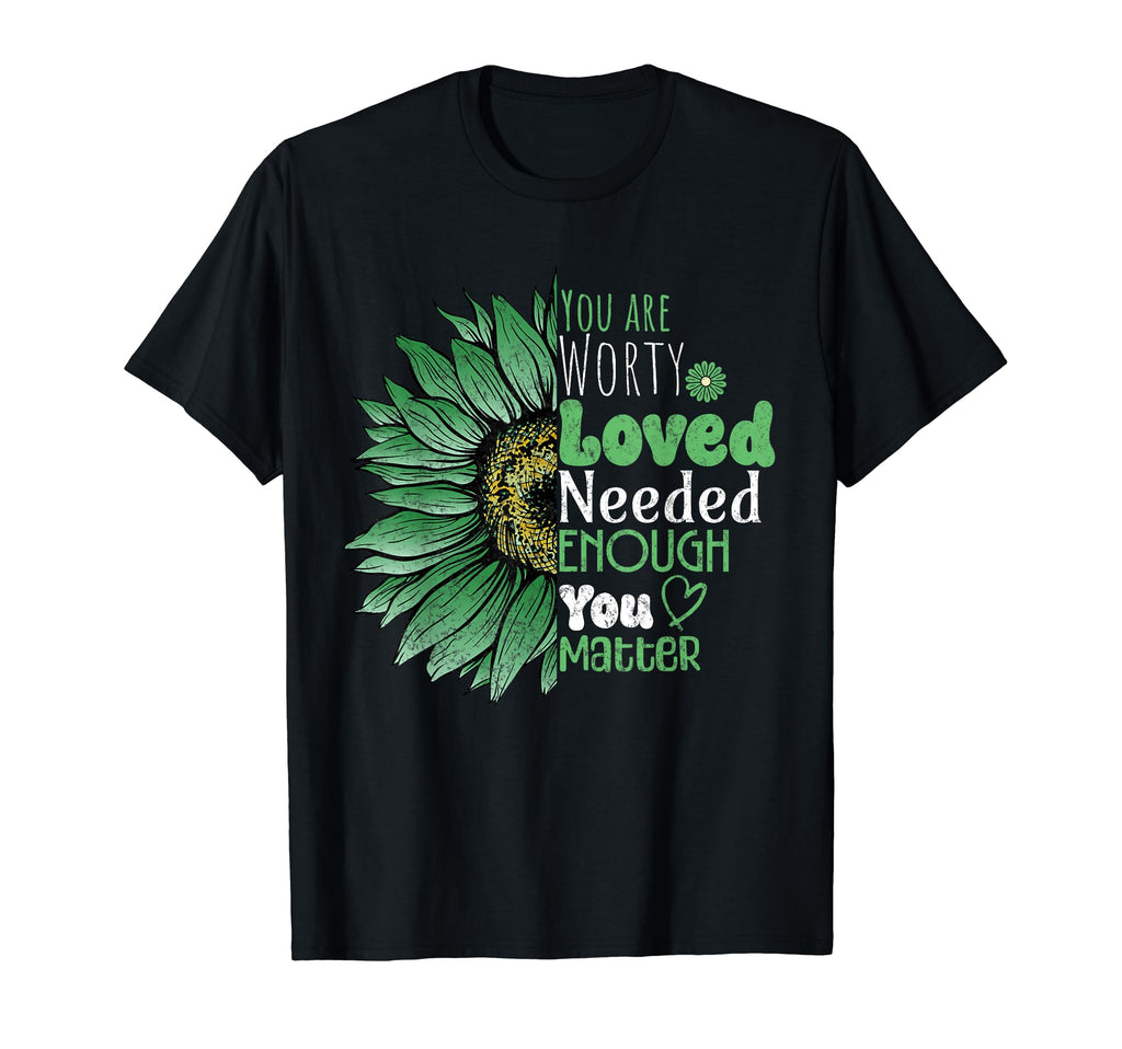 You Matter Kindness Be Kind Groovy Mental T-Shirt - Unique Graphic Unisex - T-Shirt, Sweatshirt, Hoodie