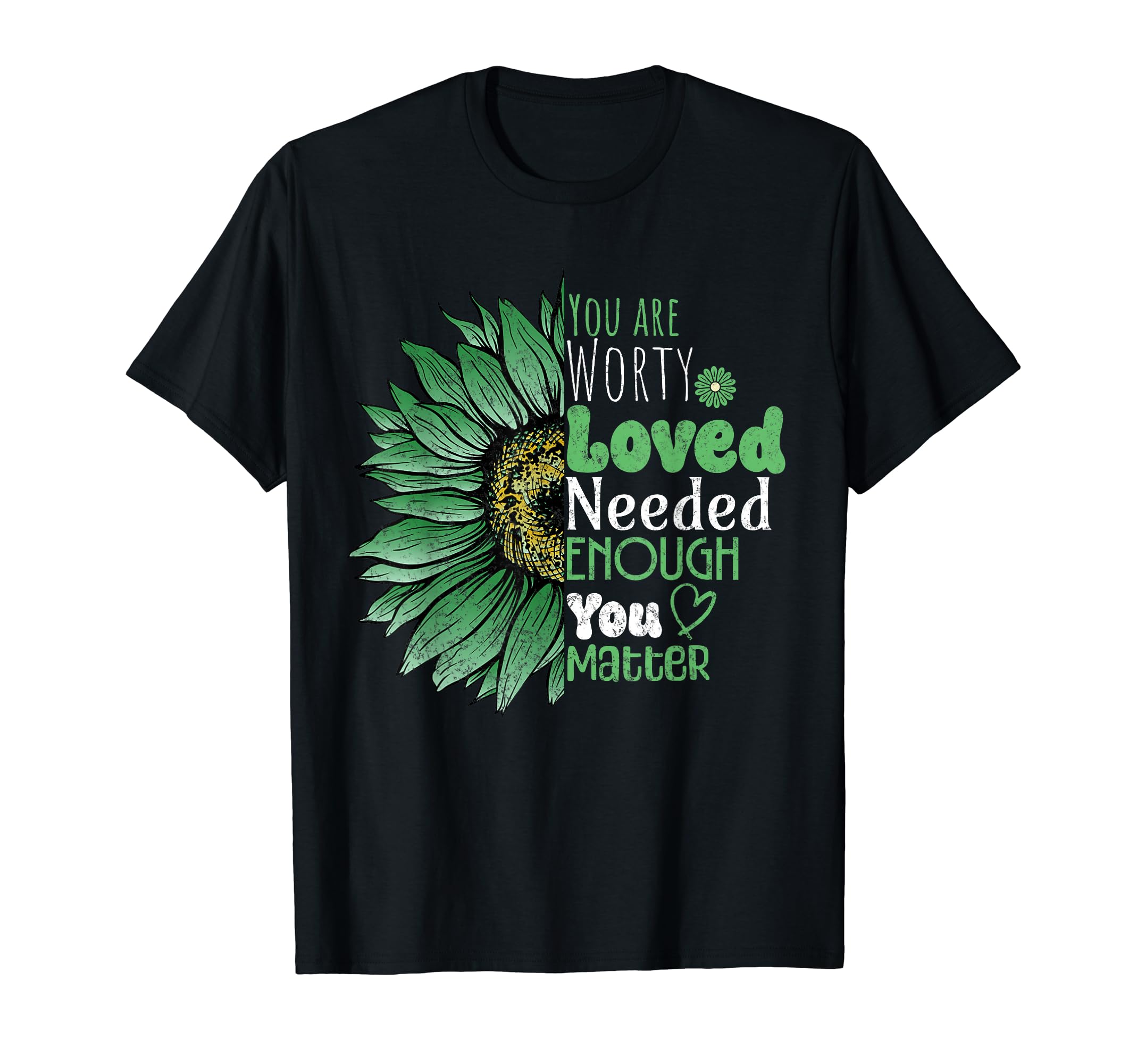 You Matter Kindness Be Kind Groovy Mental T-Shirt - Unique Graphic Unisex - T-Shirt, Sweatshirt, Hoodie