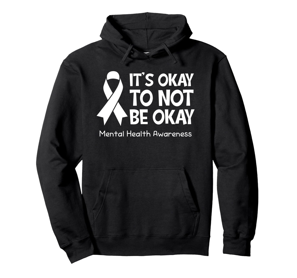 Its Okay To Not Be Okay Us Flag Hoodie - Aesthetic Graphic for Adults - T-Shirt, Sweatshirt, Hoodie