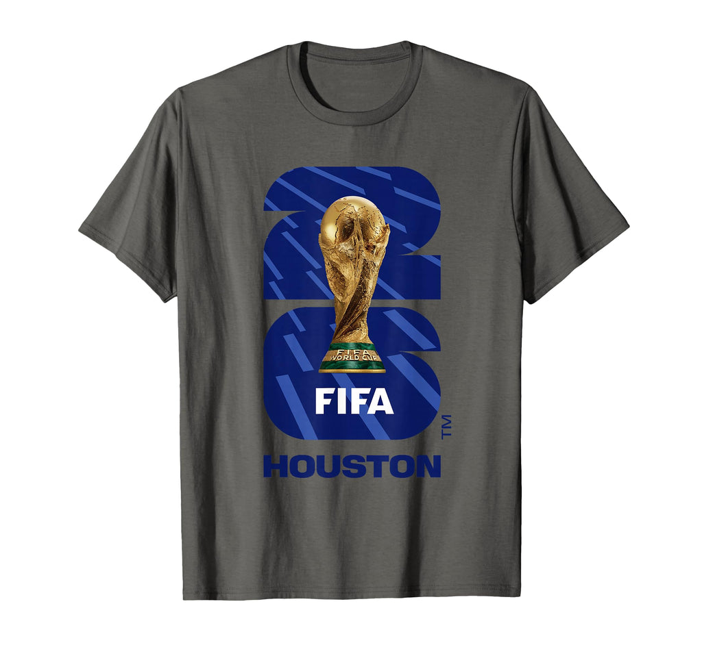 FIFA World CUP26 Houston Trophy Color T-Shirt - T-Shirt, Sweatshirt, Hoodie