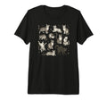 Cat Tattoo Stars And Multiple T-Shirt - Casual Everyday Wear Men Women - T-Shirt, Sweatshirt, Hoodie
