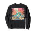 Roller Skating Skate 1970S Lets Roll Sweatshirt - Minimalist Print Unisex - T-Shirt, Sweatshirt, Hoodie
